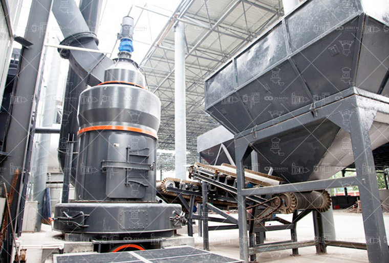 16 TPH Procesamiento de piedra caliza mediante molino MB5X158