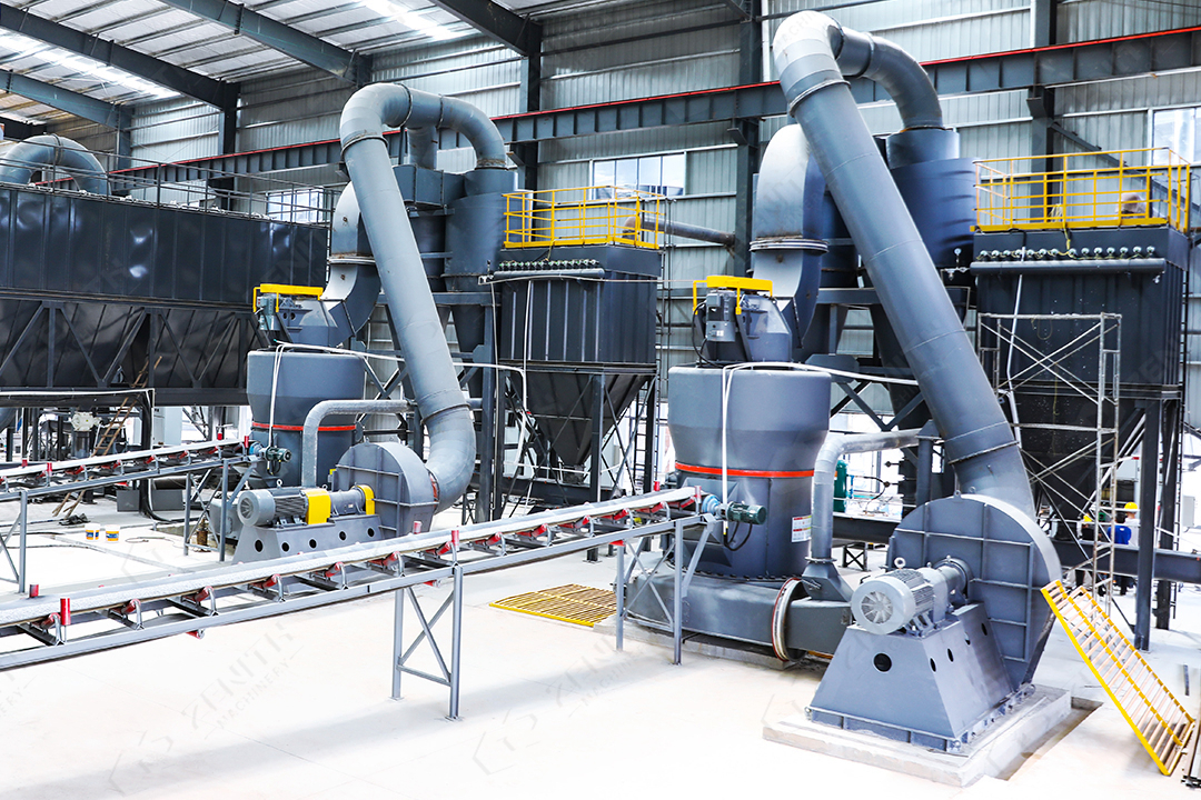 equipo para la producción de polvo de calcio