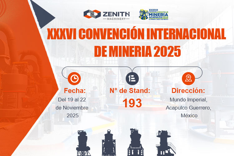 Zenith te invita a asistir XXXVI CONVENCIÓN INTERNACIONAL DE MINERIA 2025