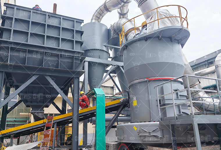 Línea de molienda de mineral de fosfato de 80.000 toneladas anuales en Vietnam